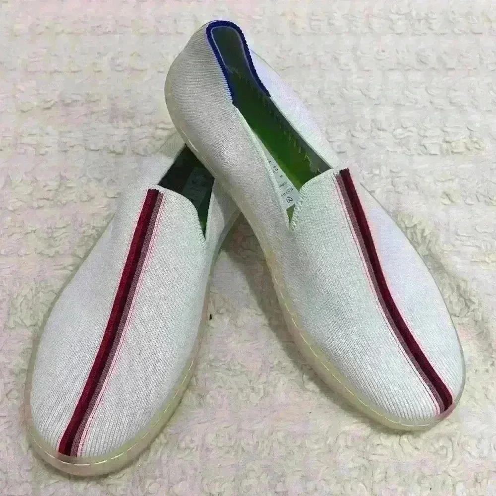 ROTHY’S X EVIAN Sold Out Limited Edition Slip On Recycled Collection Sz 7 NWOB